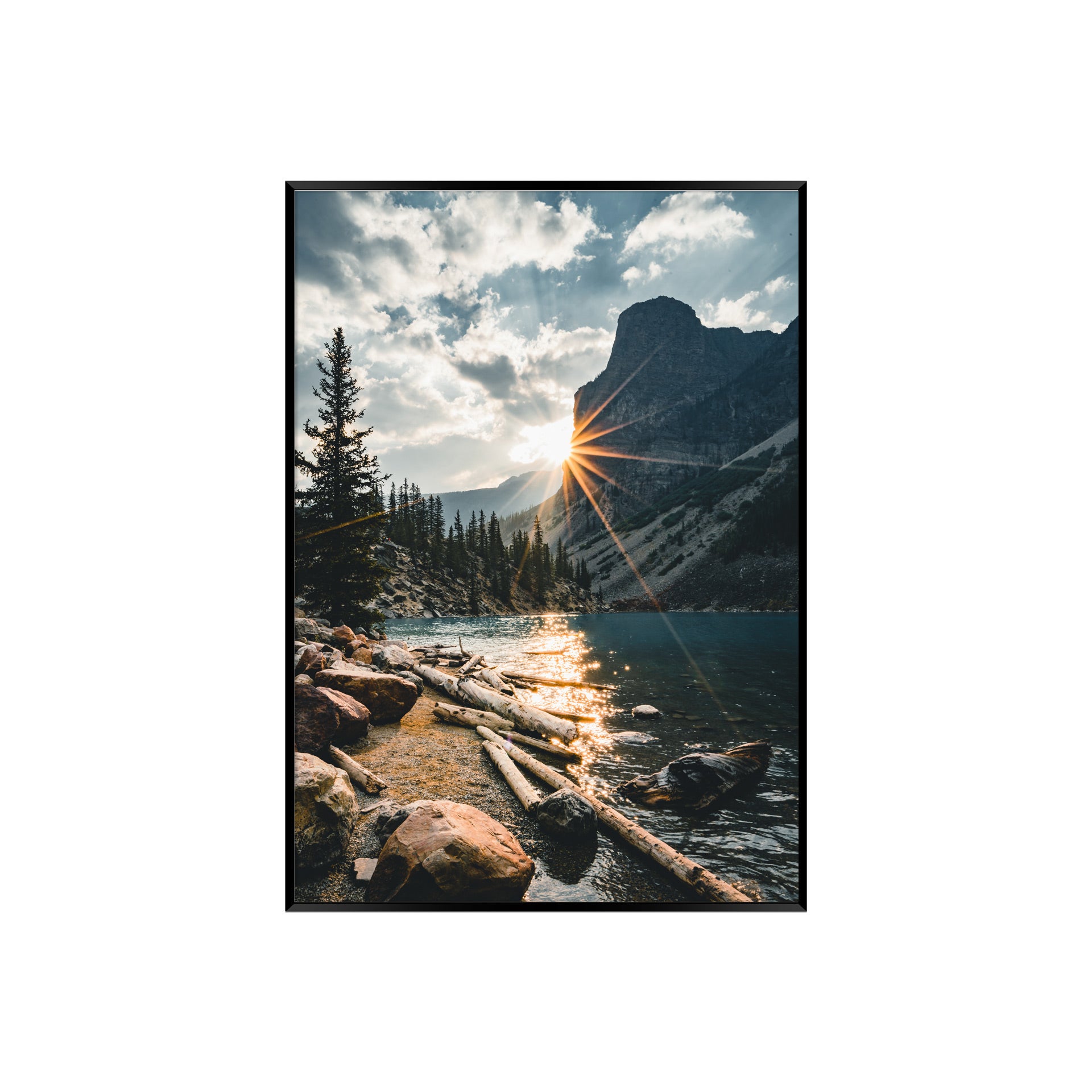 STYLER Tablou decorativ ArtBox râu 50 x 70 cm, decor modern de perete pentru living, dormitor, hol și birou elegant