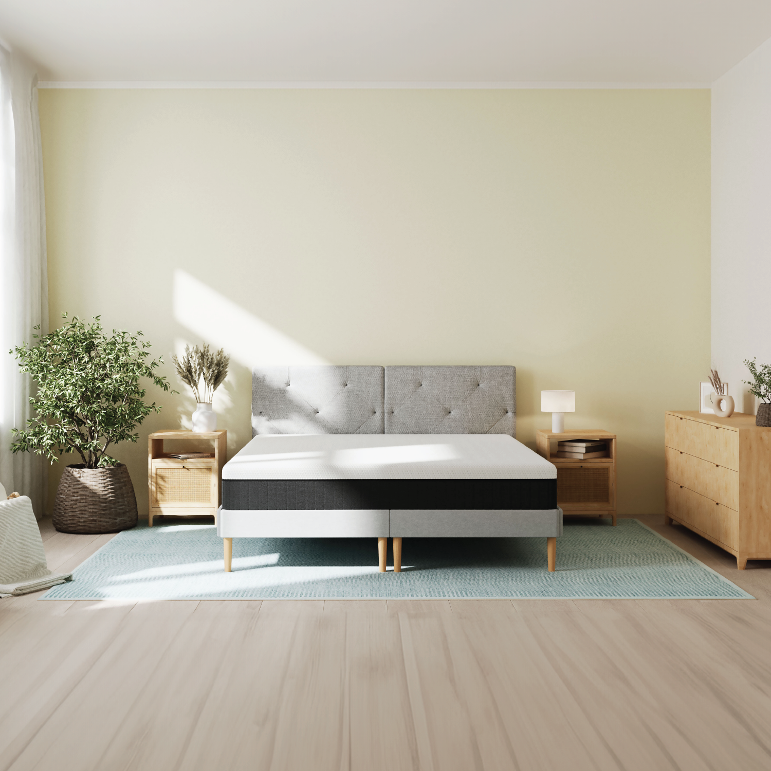 EMMA | Pack Matelas Original II Plus 80x200 + Oreiller Nuage + Couette Légère| Ressorts + Mémoire de Forme | Housse Plus Respirante - 6