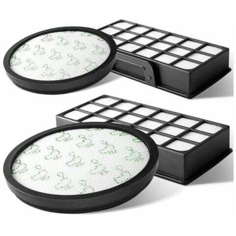 Lot de 2 filtre de aspirator Filtru de schimb pentru aspiratorul Rowenta X-Trem Power Cyclonic ZR006001 RO69xx RO72xx RO7230EA RO7260EA