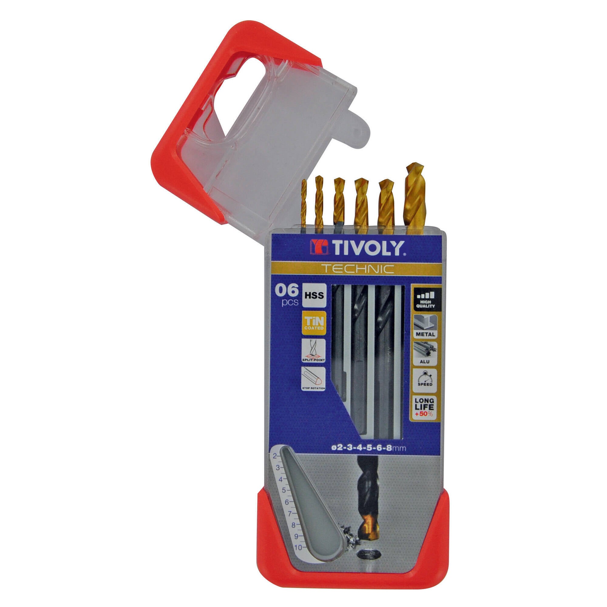 Fresa Per Affettatrice Tivoly XT60642067801 Con Guida – Ø 31,8 Mm – Lama In Carburo Per Fresatrice, Asta 8 Mm - 4