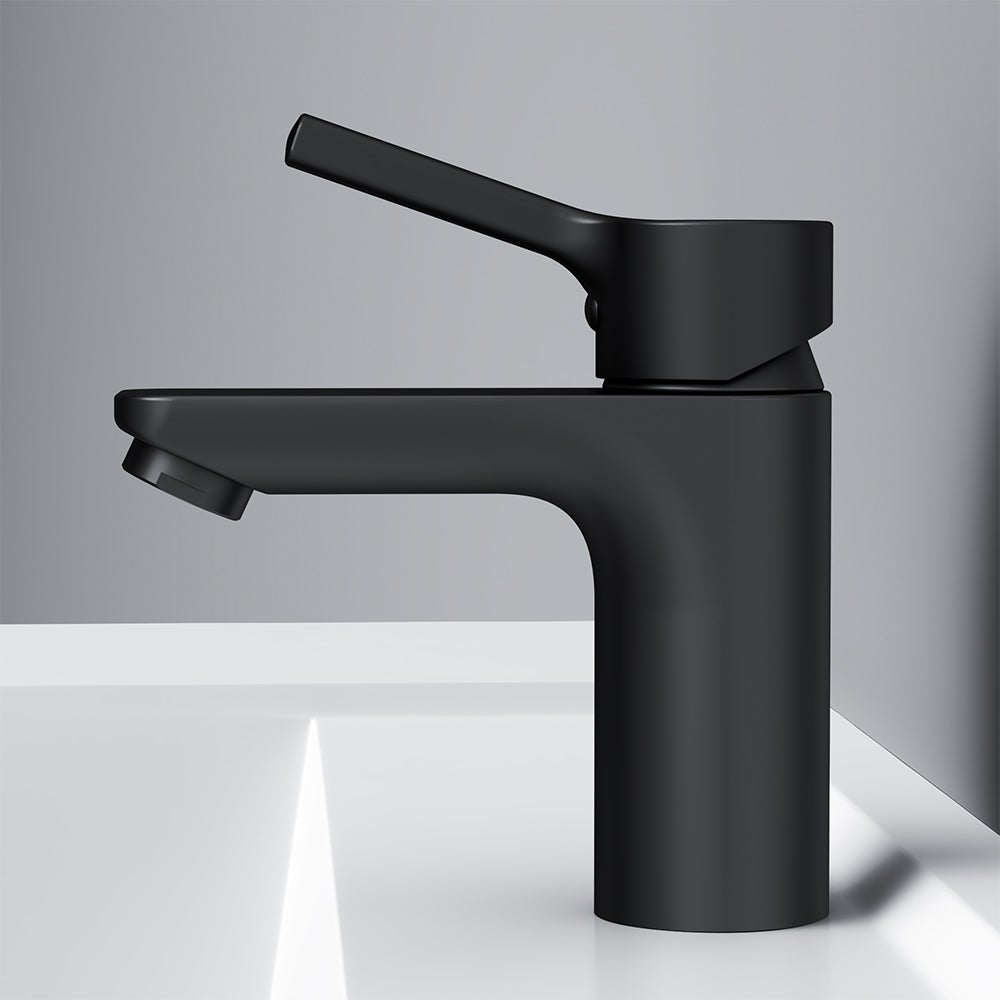 Mitigeur de lavabo, Robinet de Lavabo, Mitigeur Salle de Bain Robinet de lavabo Noir, X-Joy S taille S, FXB02122 AM.PM - 6