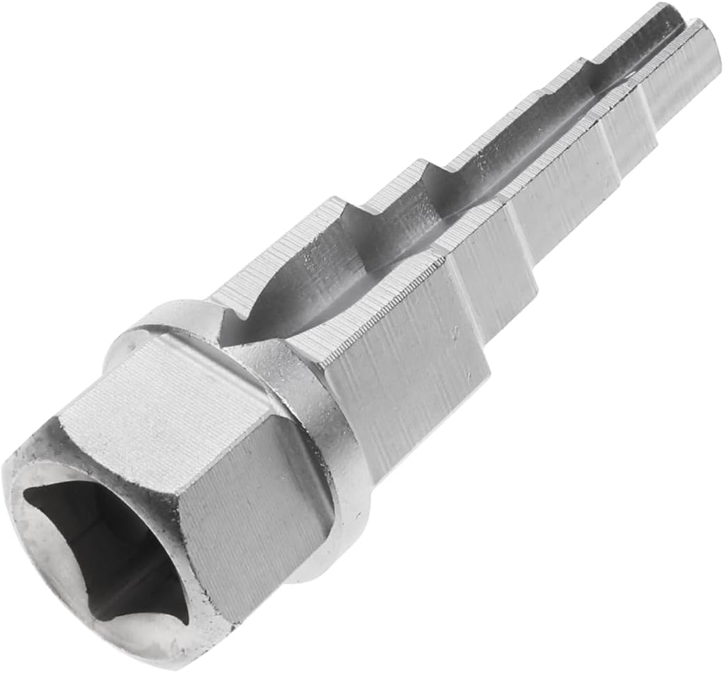 Uniwersalny klucz schodkowy kwadratowy 1/2" do grzejników, 5-stopniowy klucz do nypli grzejnikowych