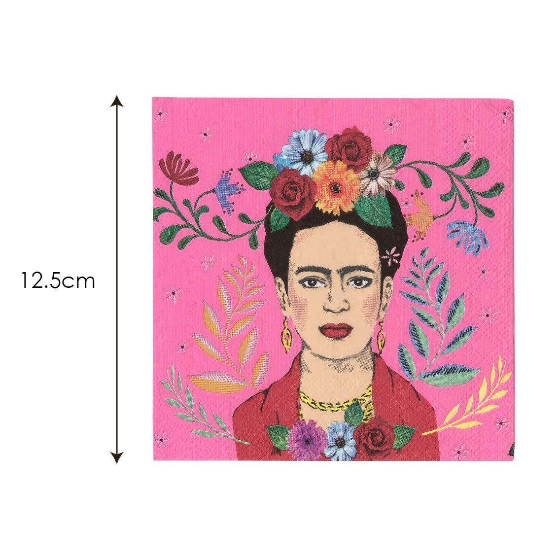 Boho Frida Cocktail Napkin 20Pk - 4