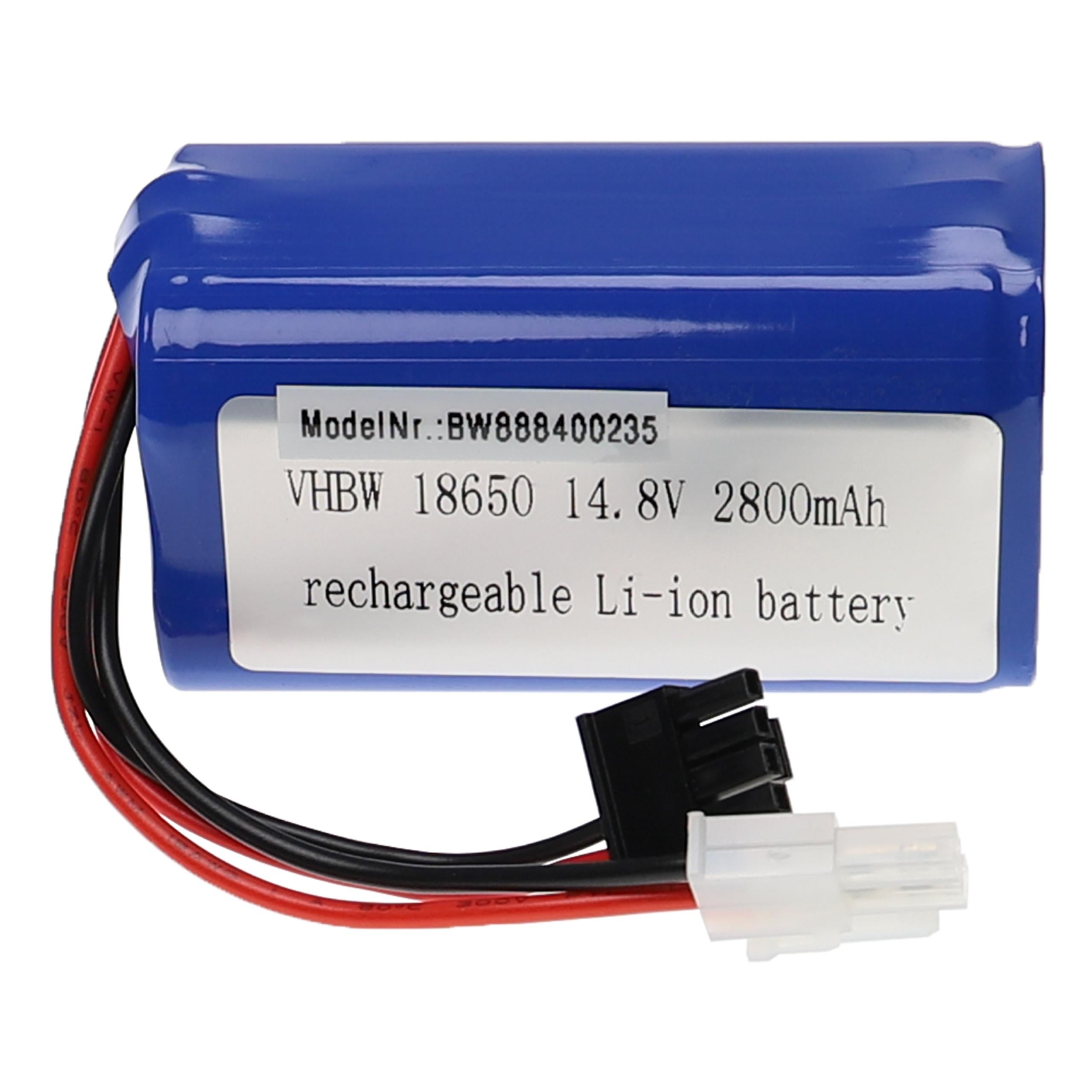 Vhbw Batterie 1800mAh 7.4V Li-Ion Compatible Amewi Skyrider RC - Remplacement Haute Performance Pour Modèles 2406, 24056, 43986