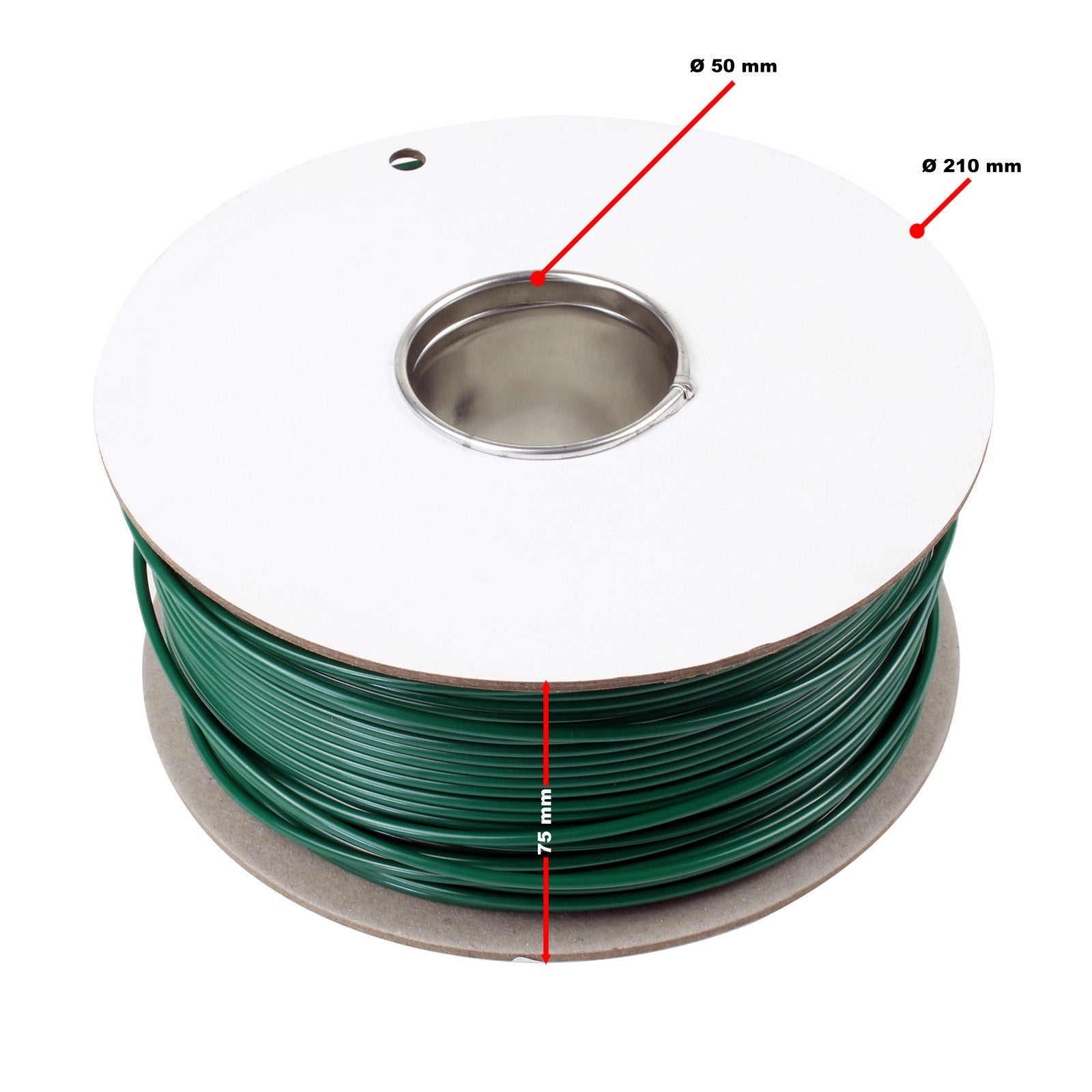 Câble périphérique 250 m 2,7 mm – Fil robot tondeuse de délimitation – Aluminium, étain et cuivre TCCA – Entretien jardin pelouse jardinage… Wiltec... - 5