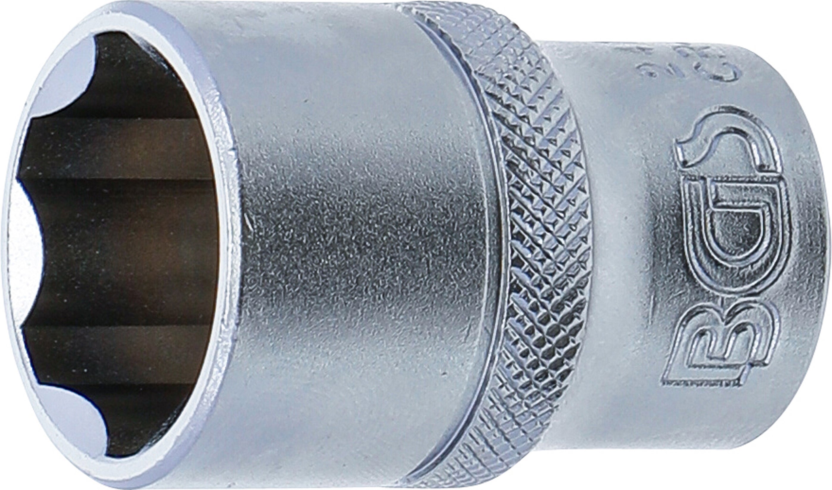 Klucz nasadowy BGS Super Lock, napęd kwadratowy wewnętrzny 12,5 mm (1/2"), SW 19 mm - 2419
