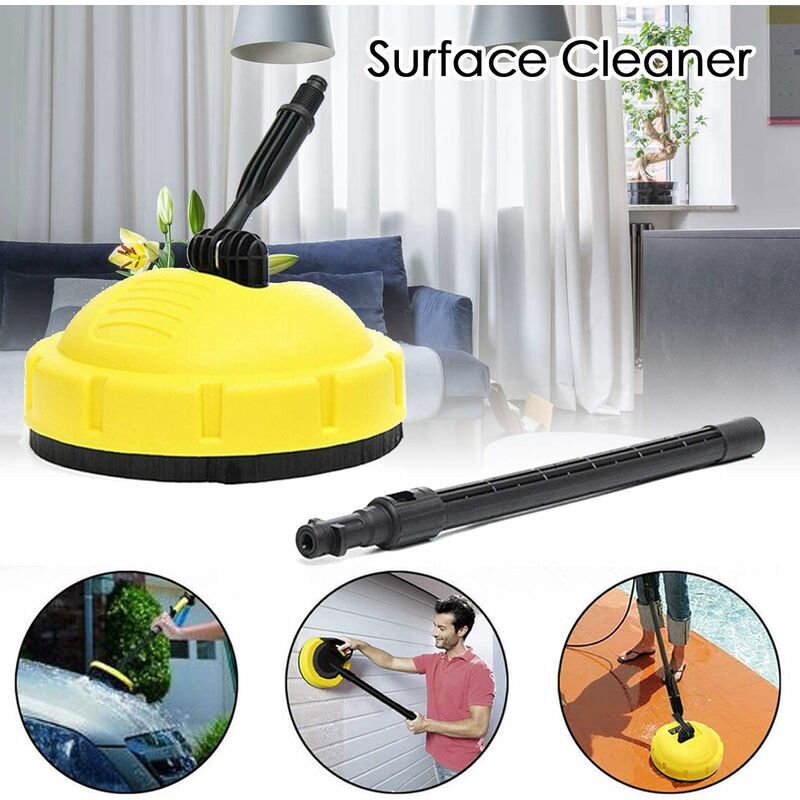 Brosse Rotative pour Karcher K, Nettoyeur de Surfaces Rotatives Nettoyeur de Terrasse à Paroi Supérieure pour Nettoyeurs Haute Pression - 5