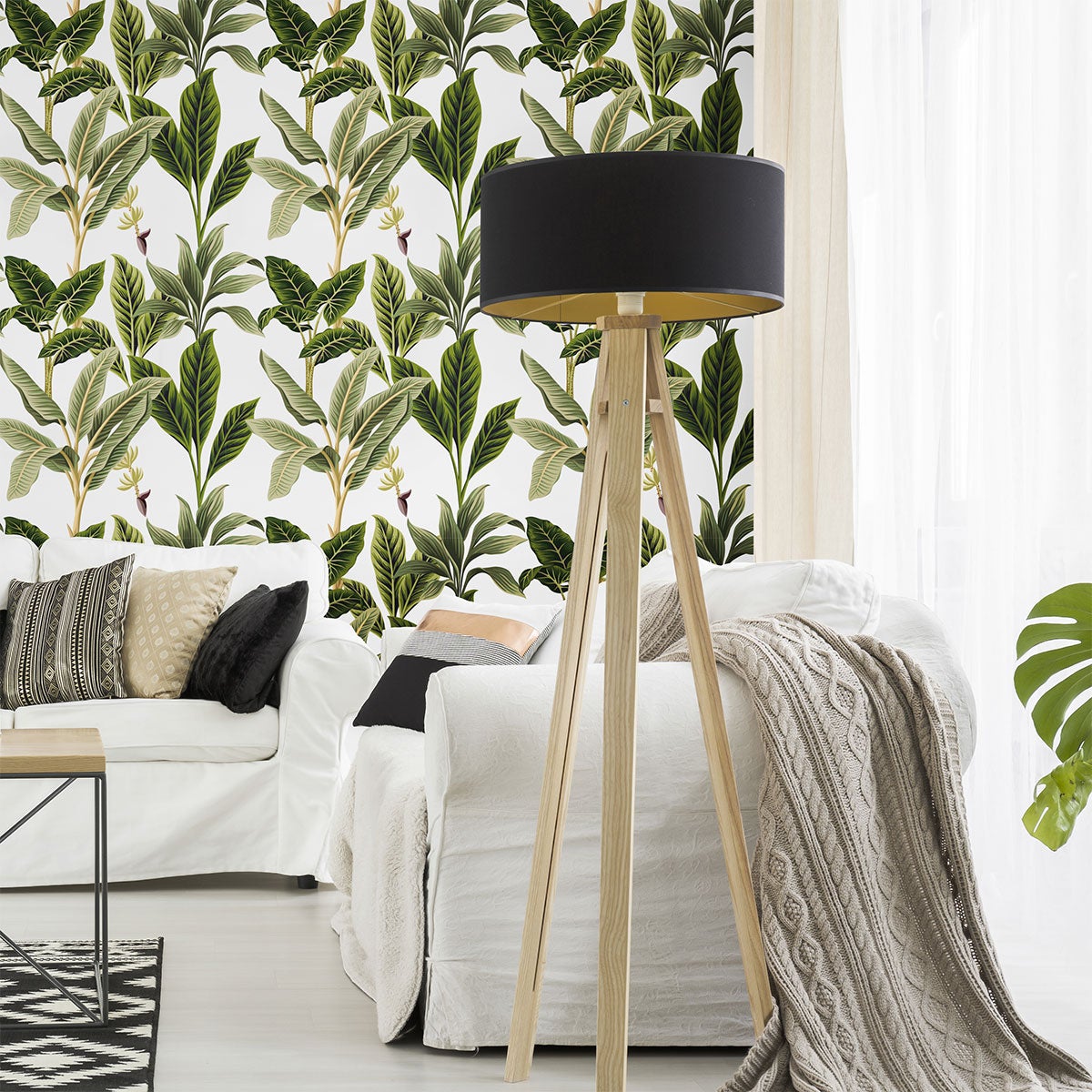 Adesivo arazzo tropicale Cabo Polonio - Sticker adesivo - adesivi murali - 40x40cm - 3