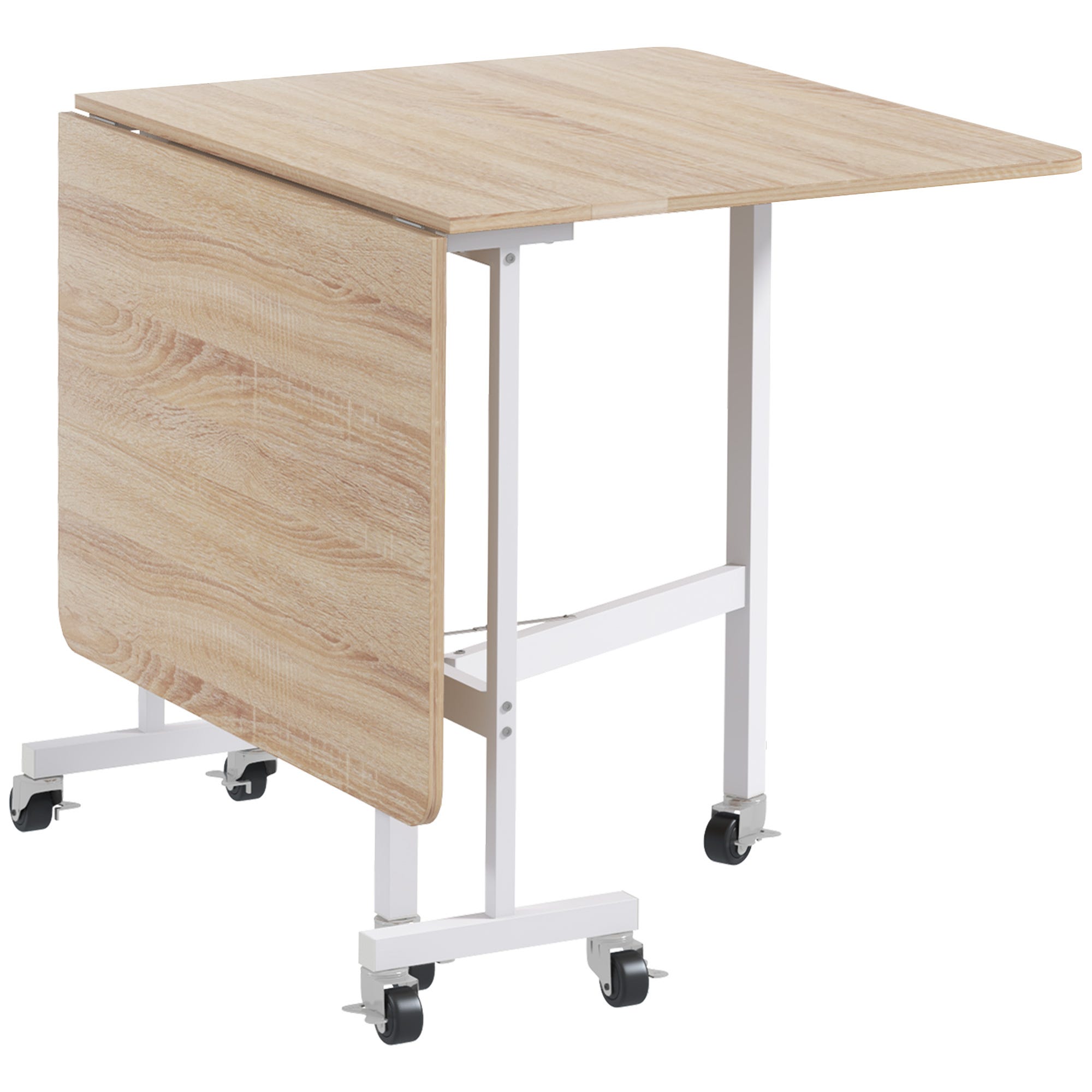 Table de salle à manger pliante avec tiroir de rangement, 6 chaises et table de cuisine pour la maison, le salon, le restaurant Table de salle à manger pliante avec tiroir de rangement, 6 chaises et table de cuisine pour la maison, le salon, le restaurant