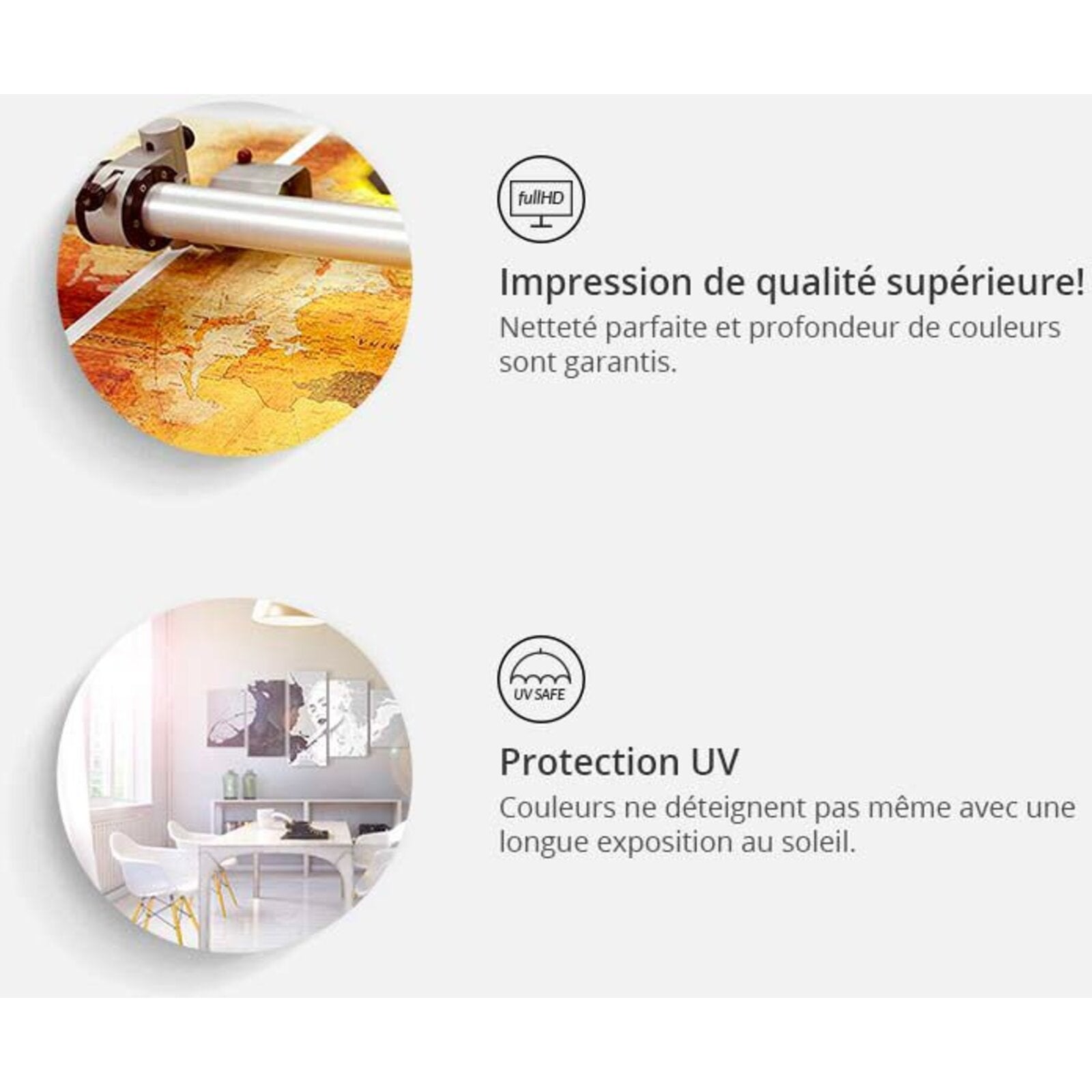 Tableau libre comme un oiseau - 120 x 80 cm - 3