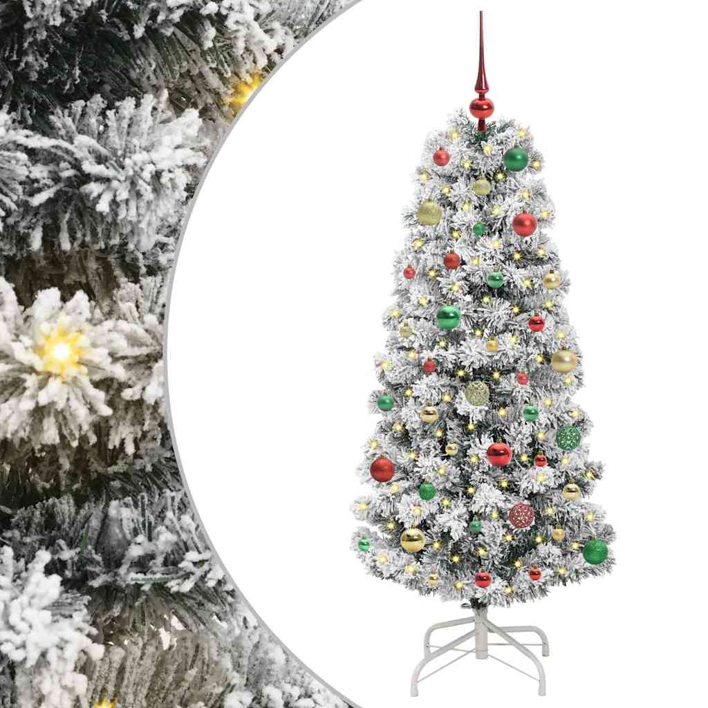 Sztuczna choinka z zawiasami Ze LED Lights 150 cm PVC