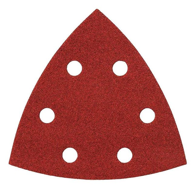 Lot de 10 Triangles abrasifs MAKITA longue durée pour bois -