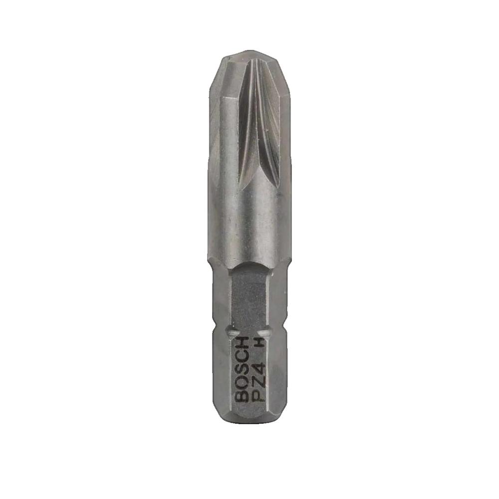Końcówki Pozidriv Bosch stal utwardzana 25 mm precyzyjny uchwyt