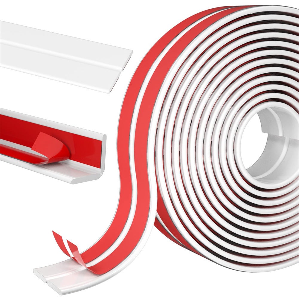 EUTRAS [5 M] Protezione Bordi 8-10 Mm Nero - Si Fissa Senza Adesivo - Foto 4