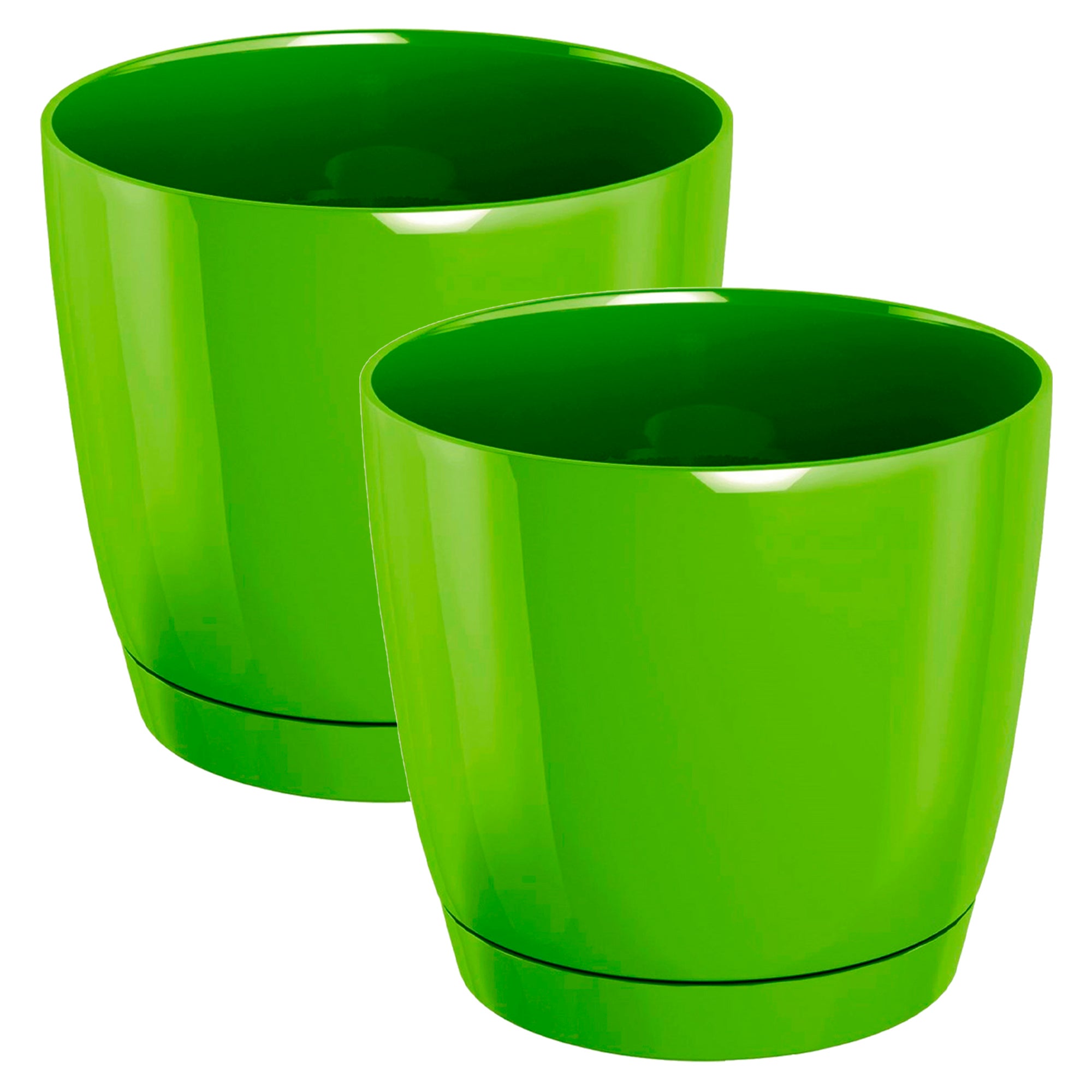 Prosper Plast duop280 – 426U 28 X 26,2 CM " Coubi " Pot de Fleurs – Gris Foncé - Jardin