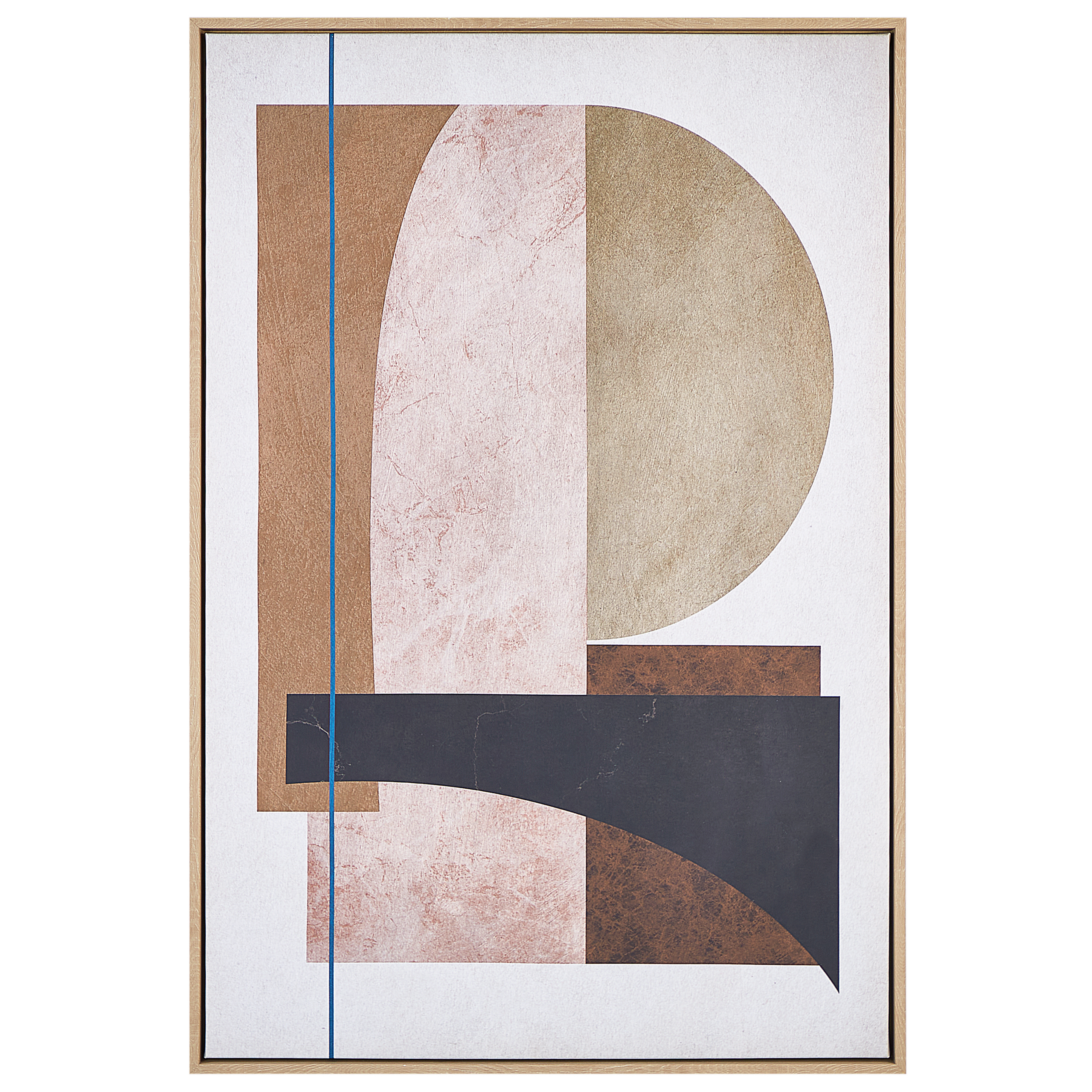 Canvas RUFFANO Motiv abstract 63 x 93 cm Multicolor