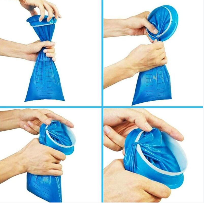 50 Pièce Sacs À Vomi Jetables, 1000Ml De Vomissement, pour les Voyages et le mal des Transports，Sac Pour Les Voyages Ou Urgences Malades Le Mal L'Air, - 3