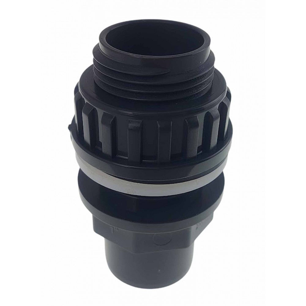 Jardiboutique -ø 63 mm - 2 pouce 1/2 Traversée de paroi en PVC pour tuyau ø 63 mm | Leroy Merlin