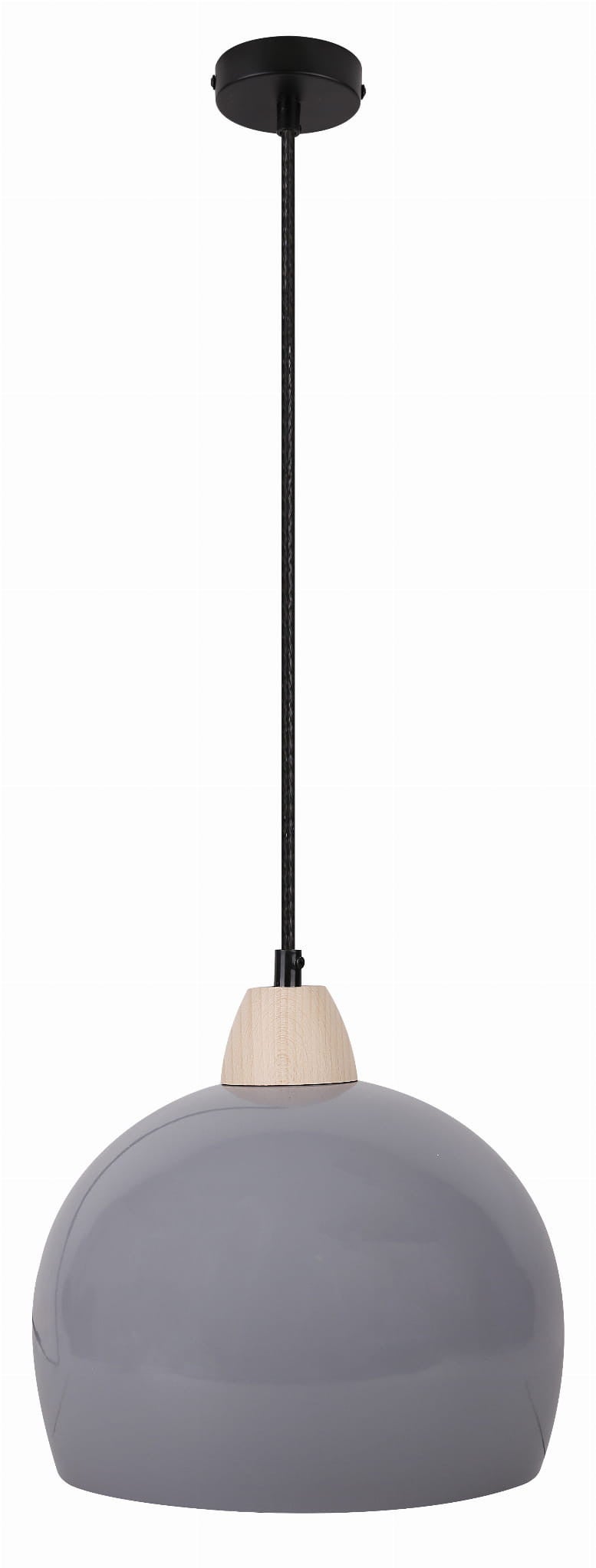 Lampa sufitowa wisząca Monroe szara 1xE14x60W wym: 100 x 25 x 25 cm metal Candellux