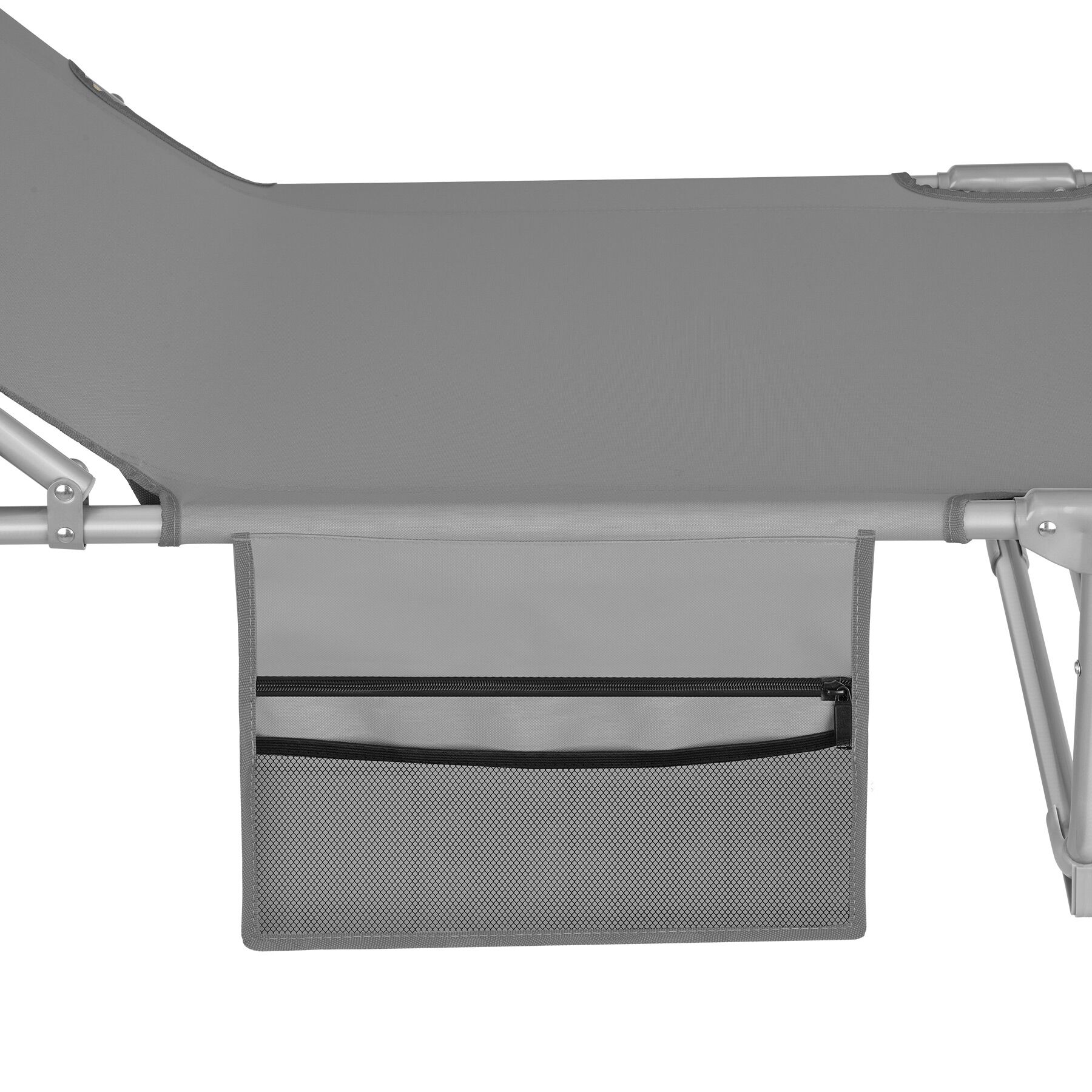 TECTAKE Conjunto de 2 espreguiçadeiras Dobrável - 9