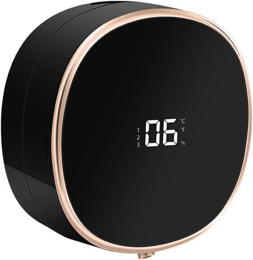 Automatyczny dozownik ścienny USB bezdotykowy ze sterowaniem na podczerwień (czarny)