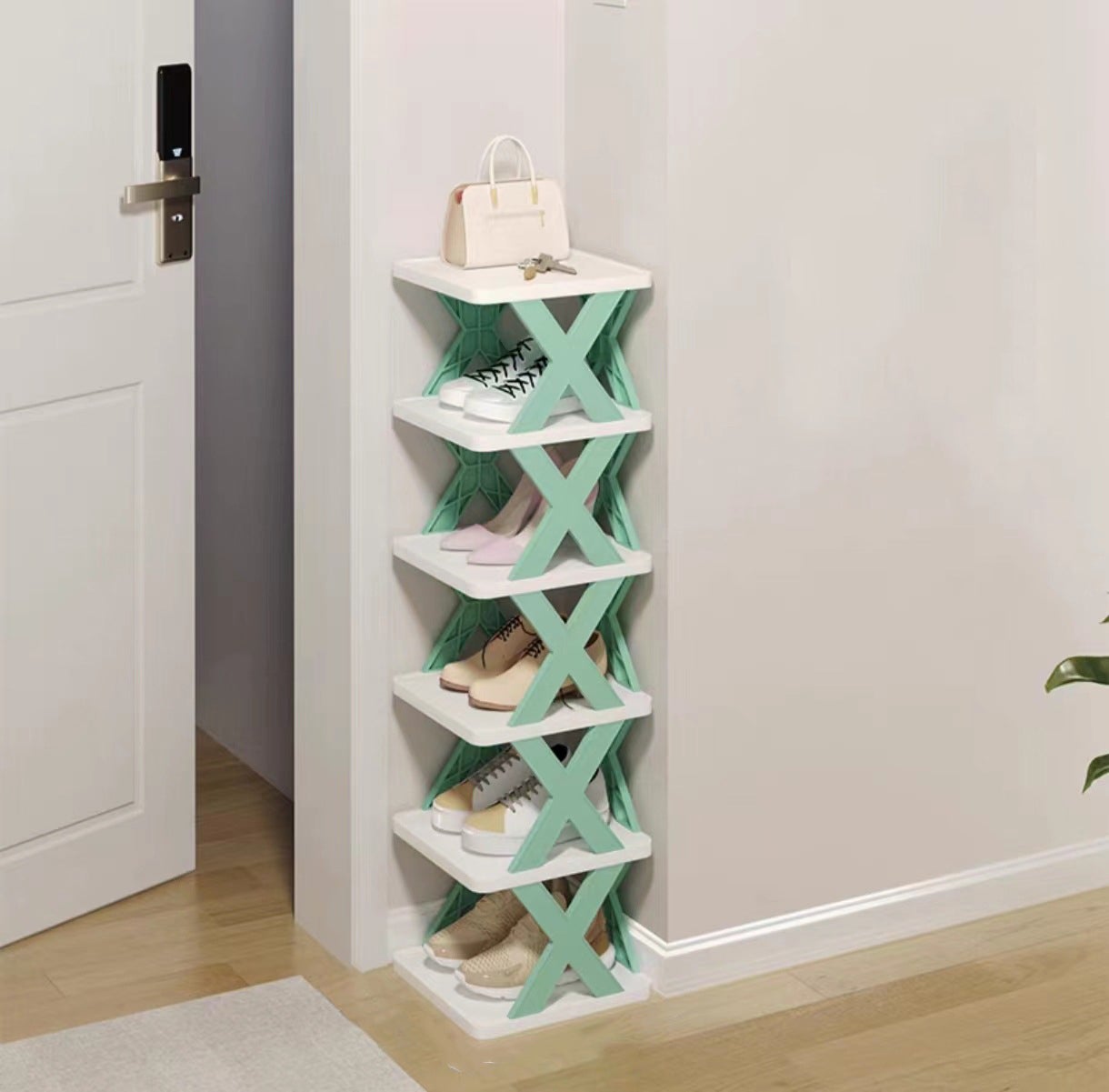 Étagères à chaussures en fer forgé - Solutions de rangement élégantes