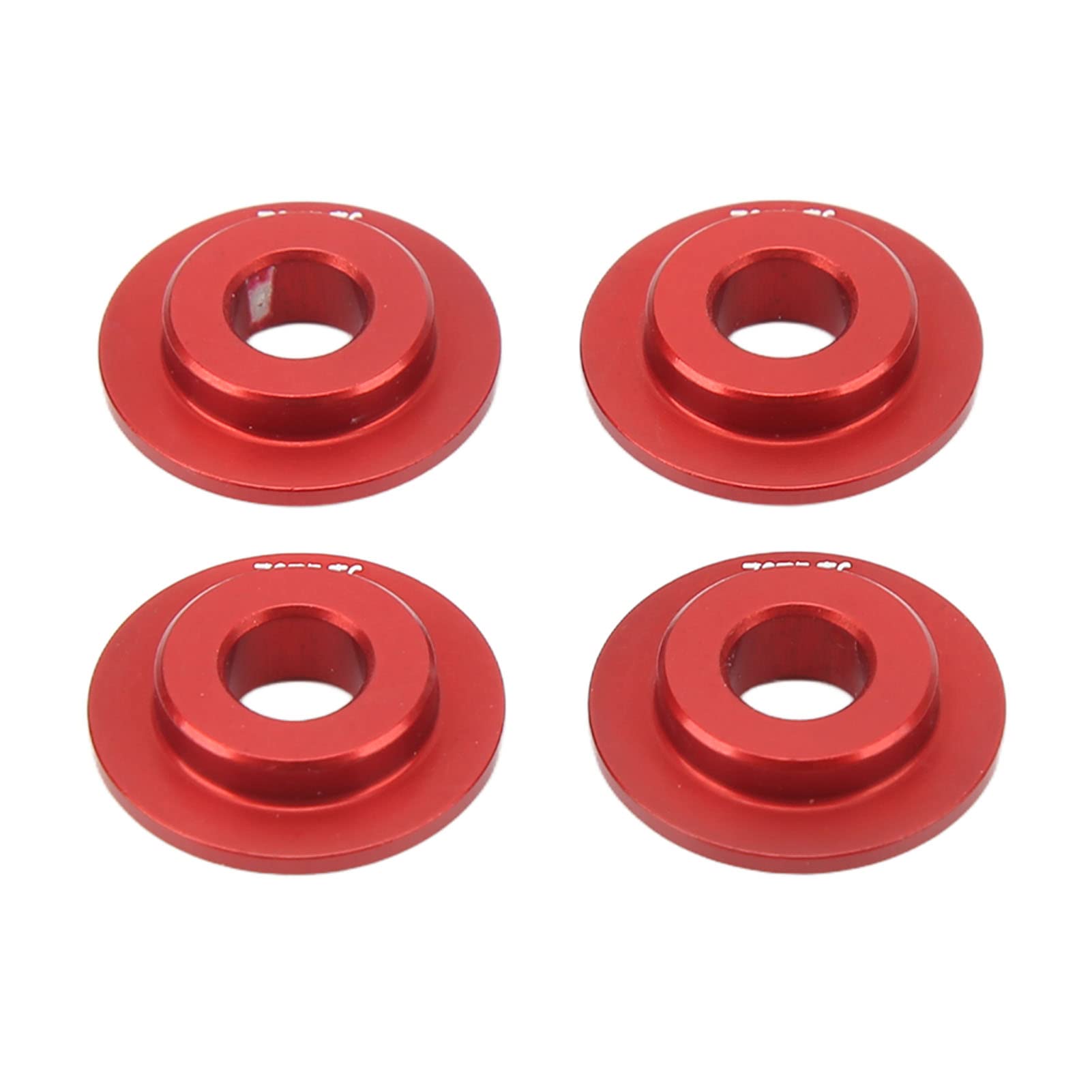 4 jantes Injora 1,9' rouge en alliage d'aluminium Beadlock pour crawler RC 1/10