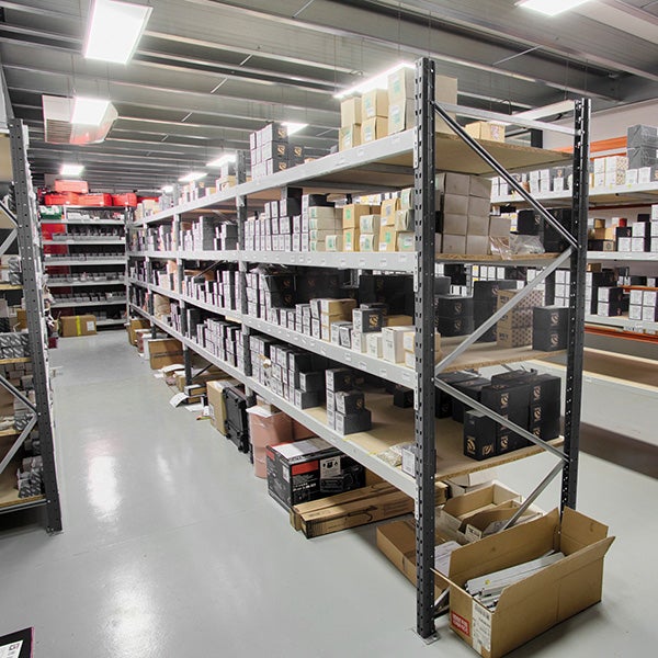 Rayonnage mi lourd 4 nivx - Élément suivant - 2500x3000x800mm - 689kg/niv - Utilisable uniquement avec un module de départ - RAYOML/4N/2580/S2 - 6