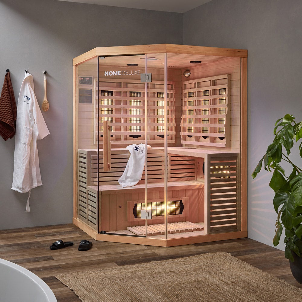 HOME DELUXE Cabine infrarouge SAHARA XXL 150 x 150 x 200 cm pour — free download