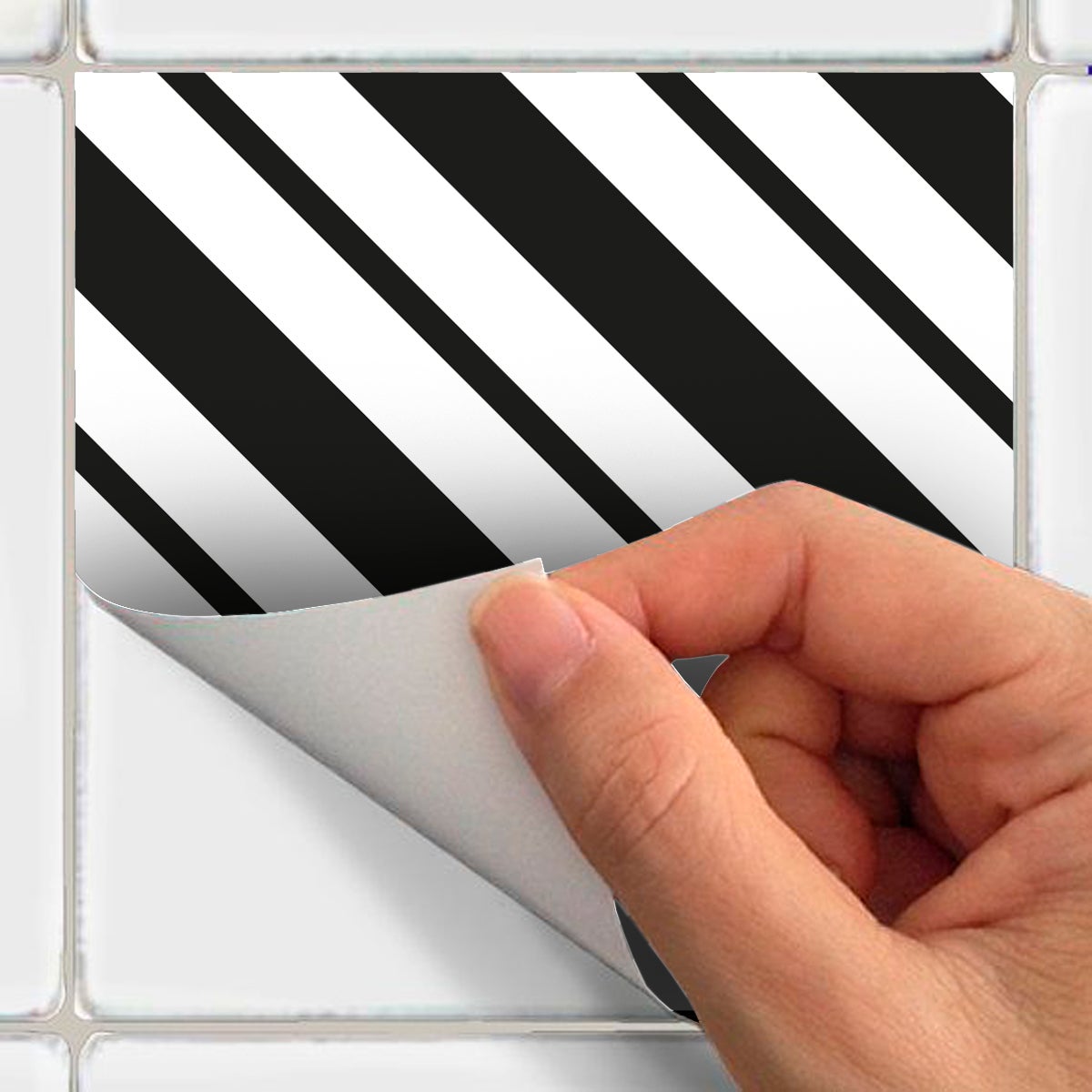 9 adesivo piastrelle scandinavo Islanda - Sticker adesivo - adesivi murali - 9stickers10x10cm - 5