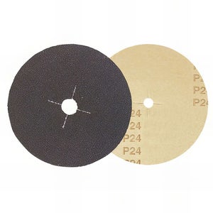 Lot De 20 Disques Abrasifs 180mm Grain 60 Et 120 - Compatible Ponceuse Murale OXEO