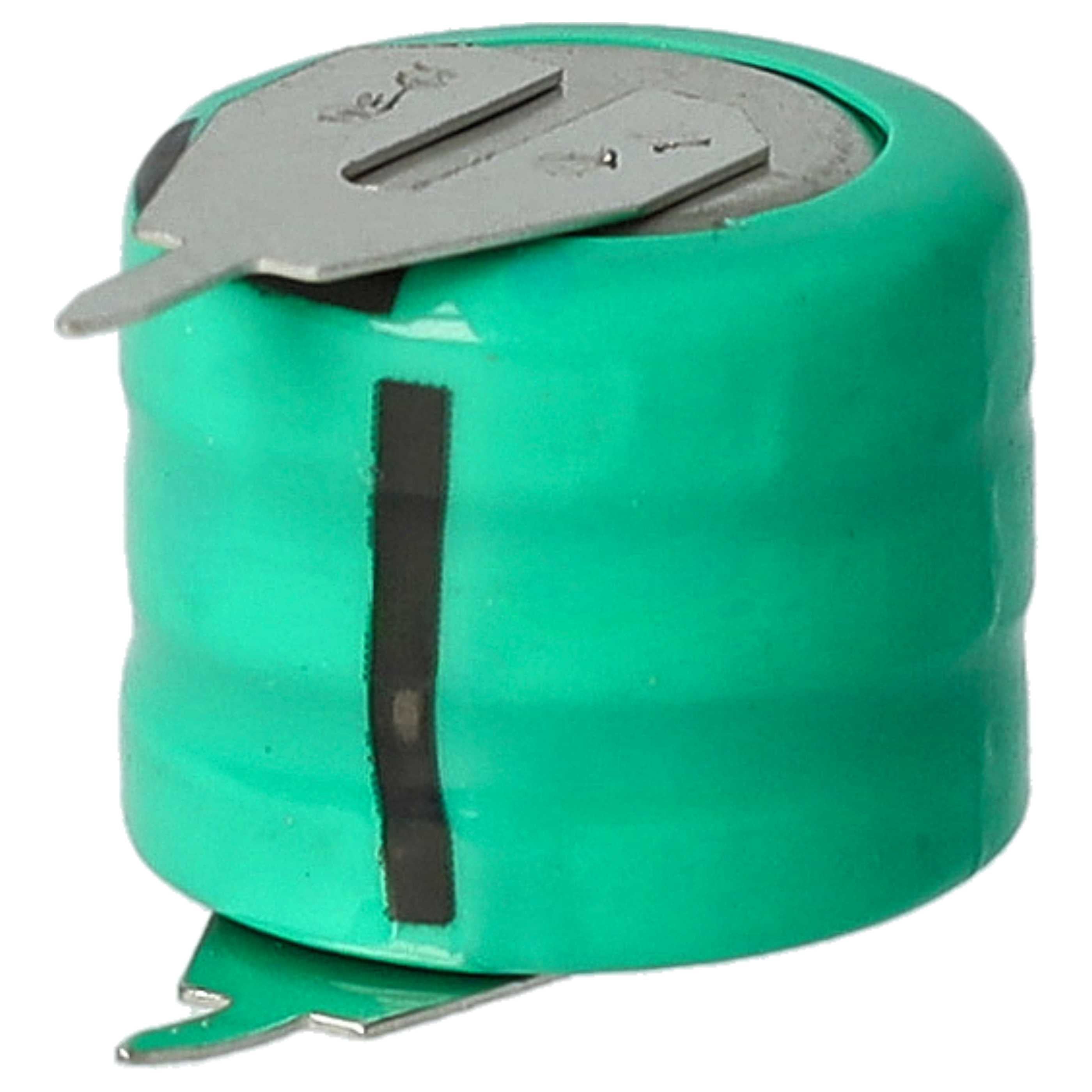 vhbw NiMH pile bouton de remplacement pour type 3/V15H 2 épingles 20mAh 3,6V convient pour les batteries de modélisme etc. - 2