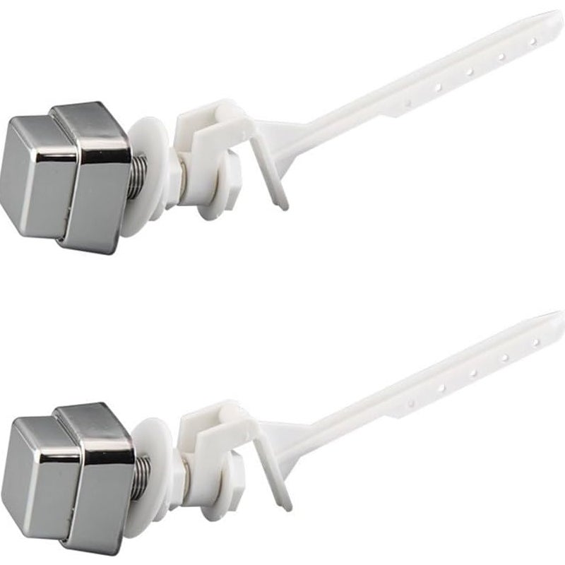 2 szt. klamek spłuczki toaletowej z przyciskiem do akcesoriów zamiennych do spłuczki toaletowej