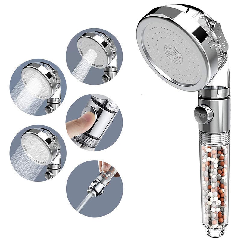 Pommeau De Douche Filtré Haute Pression 5 Réglages[u1471