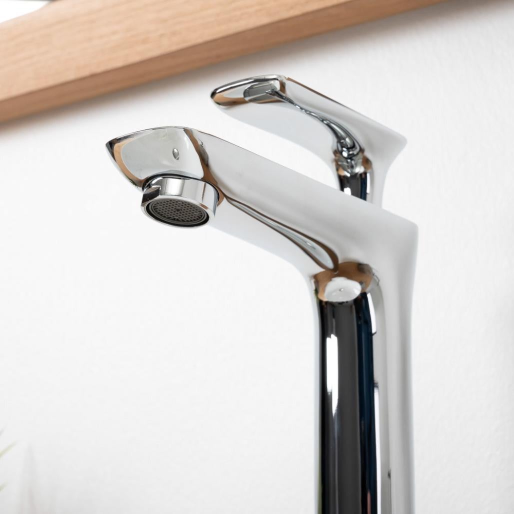 Robinet haut pour vasque salle de bain Ems chrome - 2