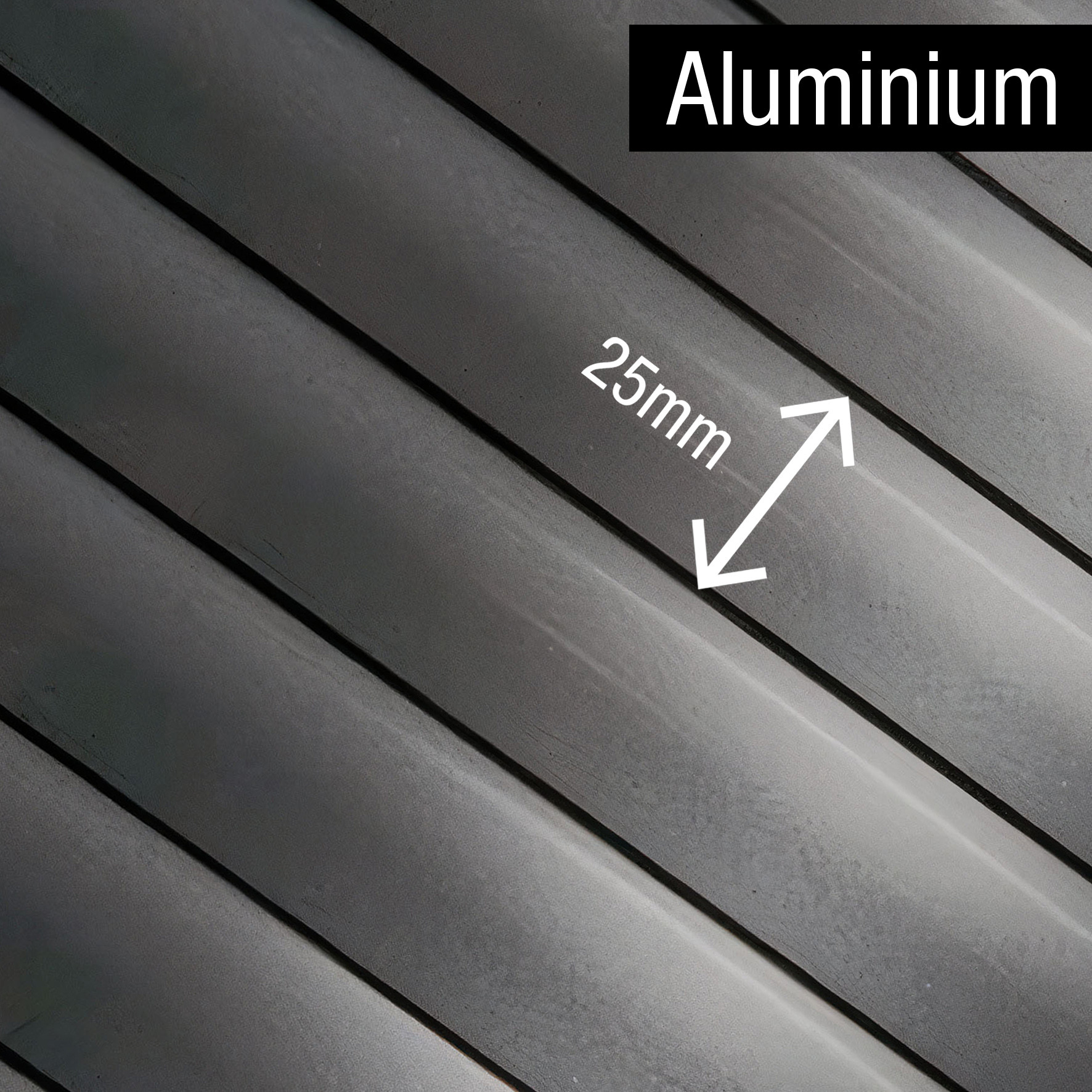 Store Vénitien Aluminium TECHNO Argent brillant 105X160 - 5