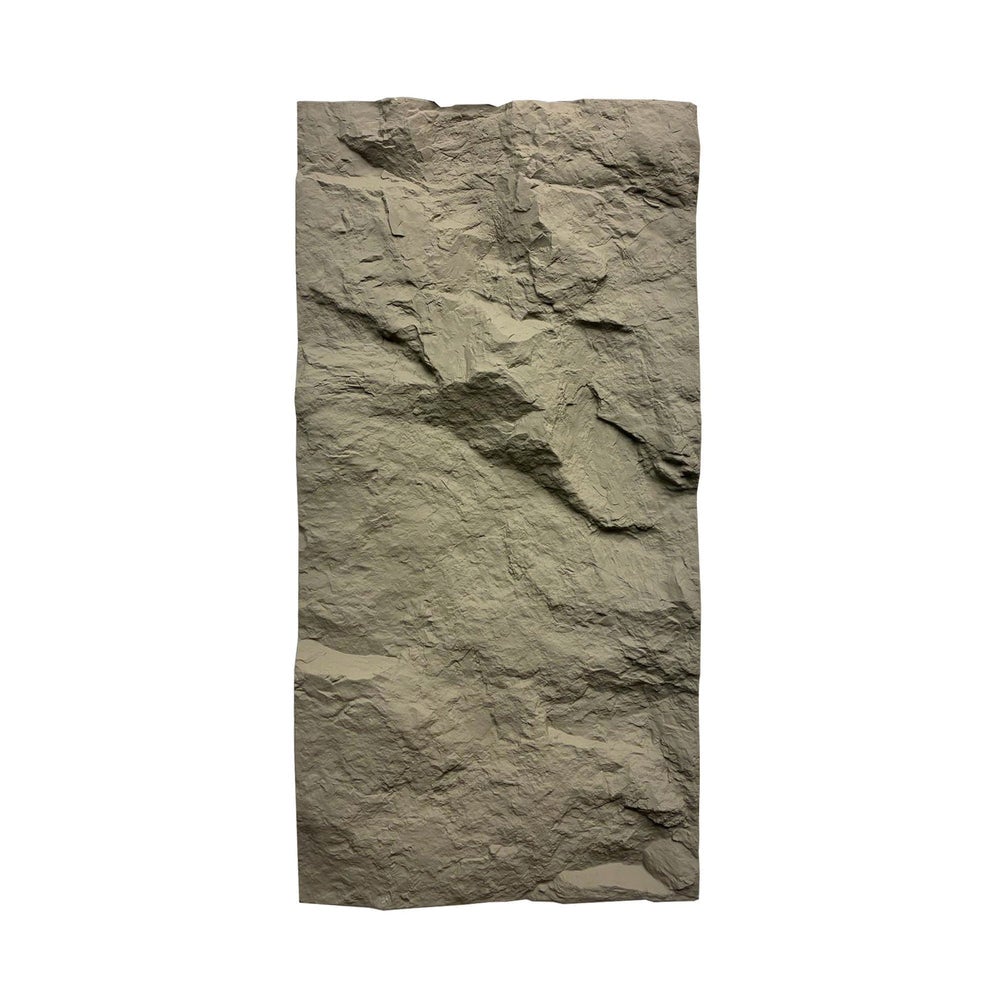 Pack 6 Panneaux Muraux 3D Rock Stone Marron 120x60 cm - Revêtement Décoratif en PU HD - 8