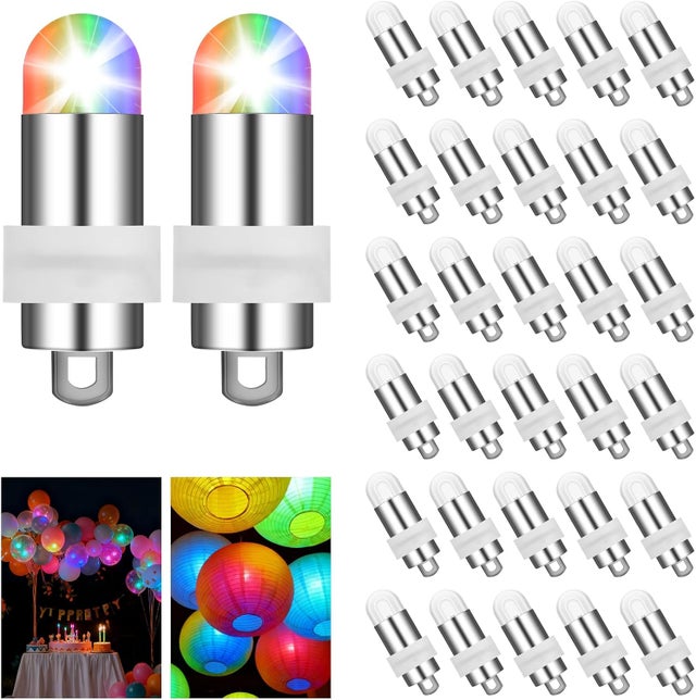 SUZEYAR 10 piezas de luces LED en miniatura, luces pequeñas