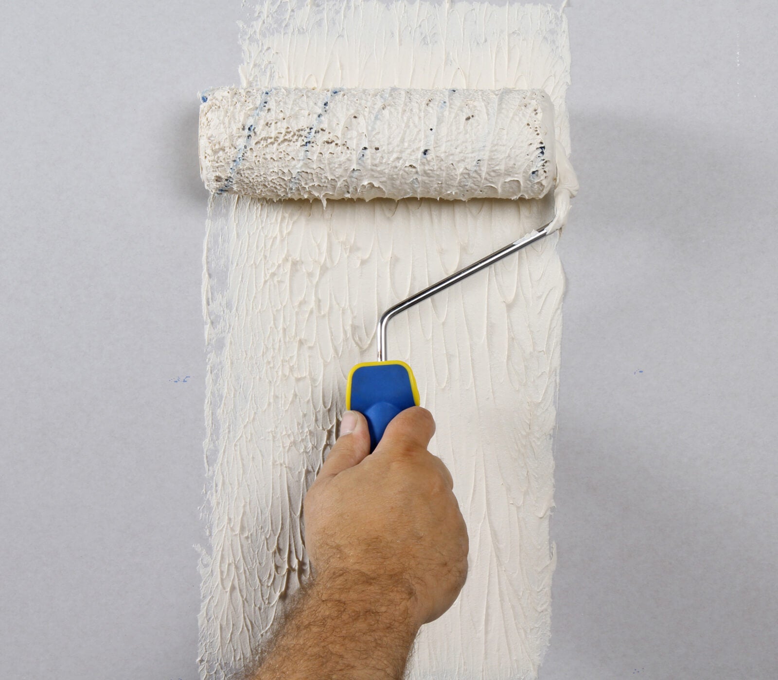 Semin - Enduit de Lissage pour Finition des Murs - Intérieur - Seau de 10 kg(Lot de 2), un Rouleau, 23 cm et une Lame pour Enduire et Lisser, 25 cm - 3