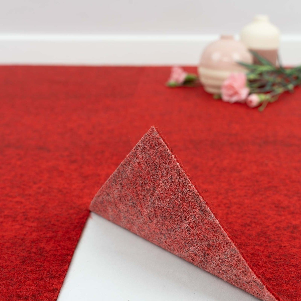 Moqueta autoadhesivas roja 40 x 40 cm schatex autoadhesiva moqueta en loseta suelo barato interior