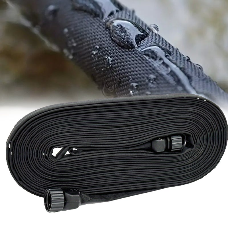 Wąż nawadniania kropelkowego długości stóp płaski wąż nawadniania spójnej podwójnej warstwie system nawadniania możliwością podłączenia węża ogrodzie