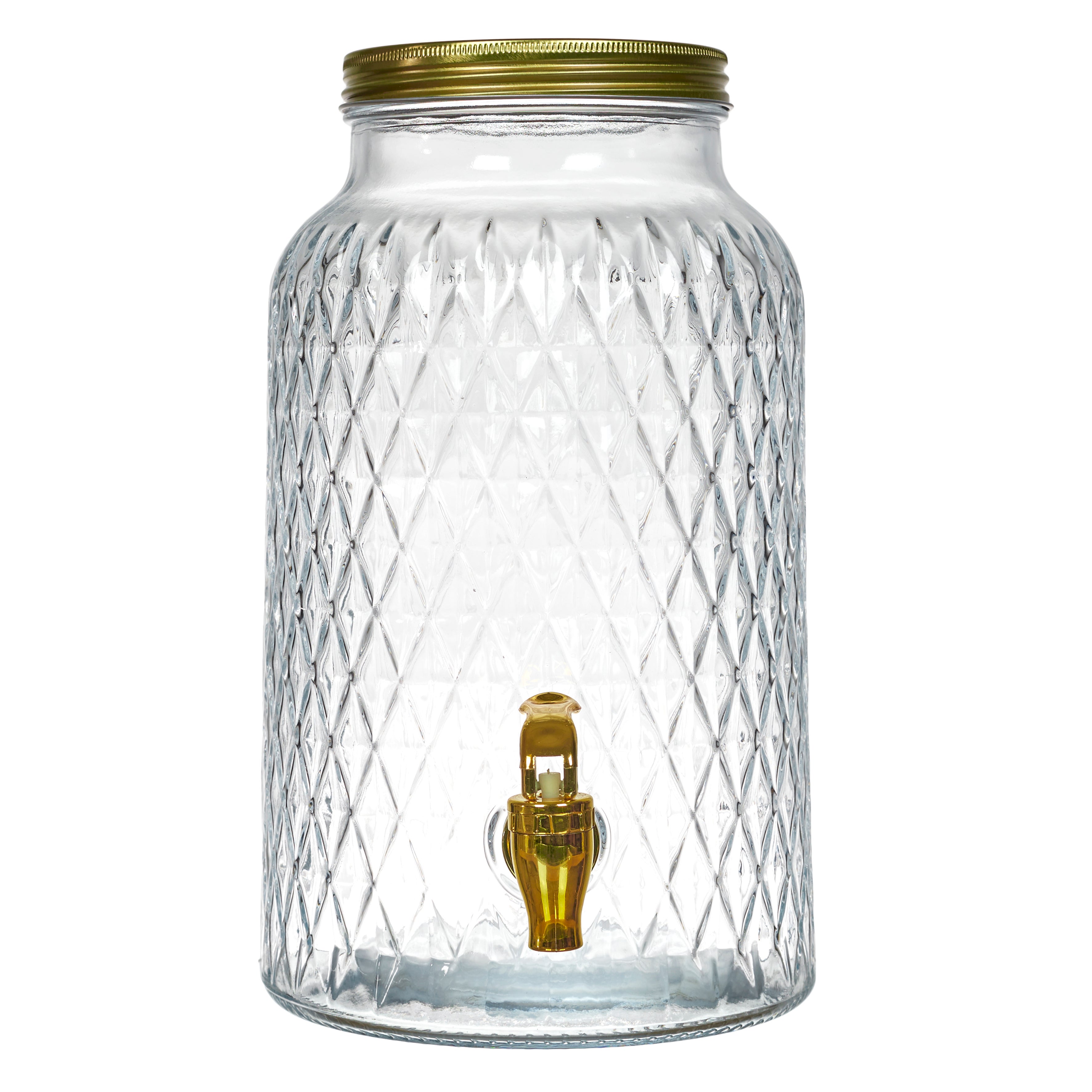 Fontaine - Cook Concept - Diamant 6l - Design - Transparent Et Or - 2