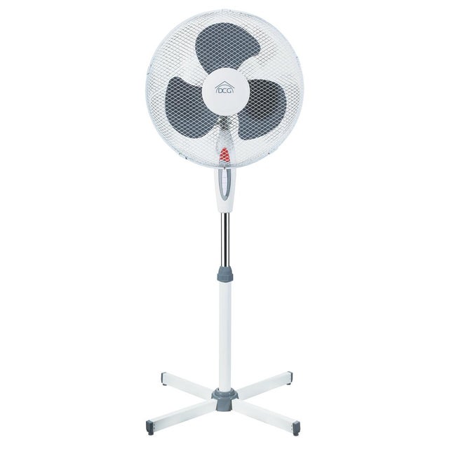 Wentylator stojący DCG Eltronic VE1625 3 prędkości oscylacja regulowana wysokość