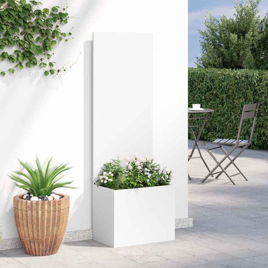 Écran de confidentialité de jardin Blanc 50 x 32 x 150 cm vidaXL - 5