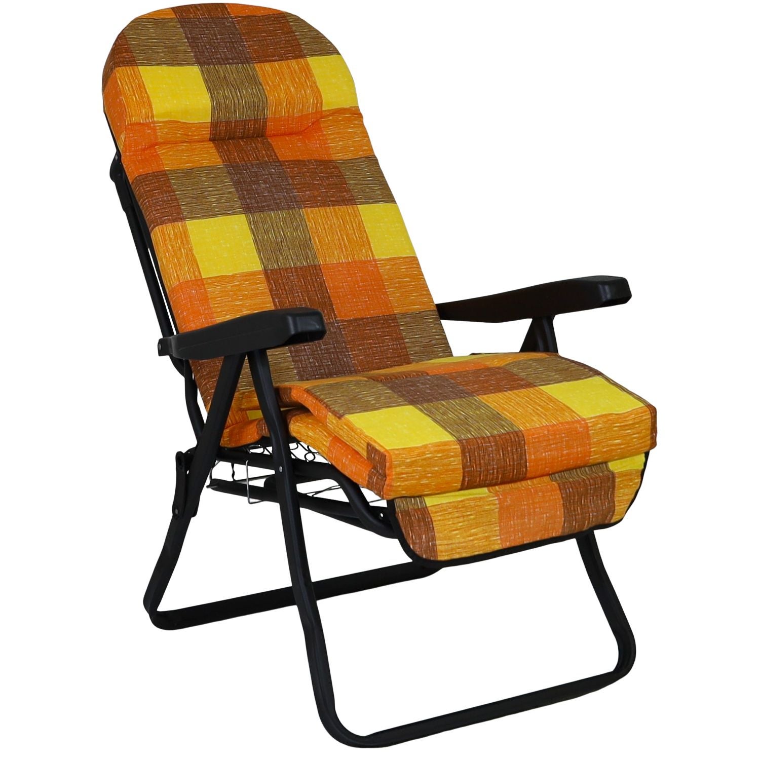 Giardino Sedie Sdraio Imbottite Con Poggiapiedi Sedia Sdraio Da