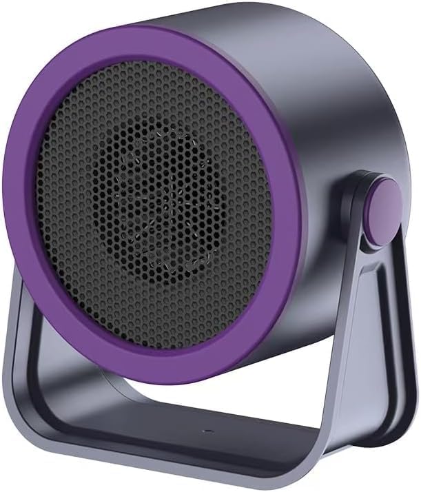 Przenośny grzejnik z wentylatorem, szybko nagrzewający się grzejnik biurkowy z zabezpieczeniem przed przegrzaniem, cichy mini grzejnik