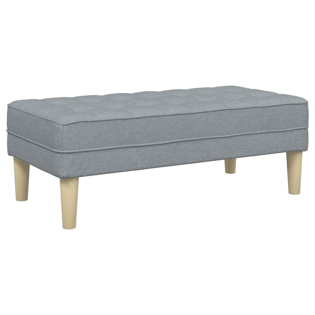 Banc à Chaussures Bambou Ecori WENKO - 90x45x33 Cm Avec Coussin Recyclé