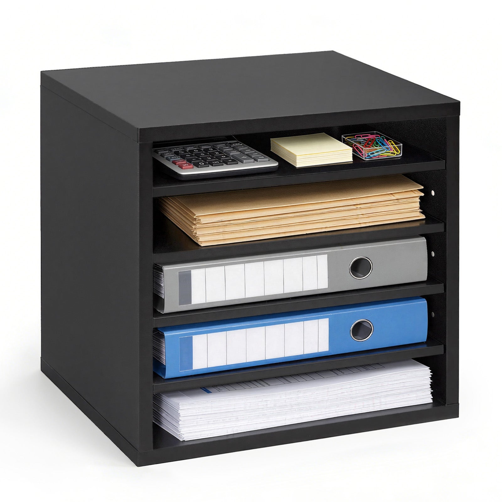 Organisateur de Bureau VEVOR, Trieur à 5 Cases avec Étagères Amovibles ...