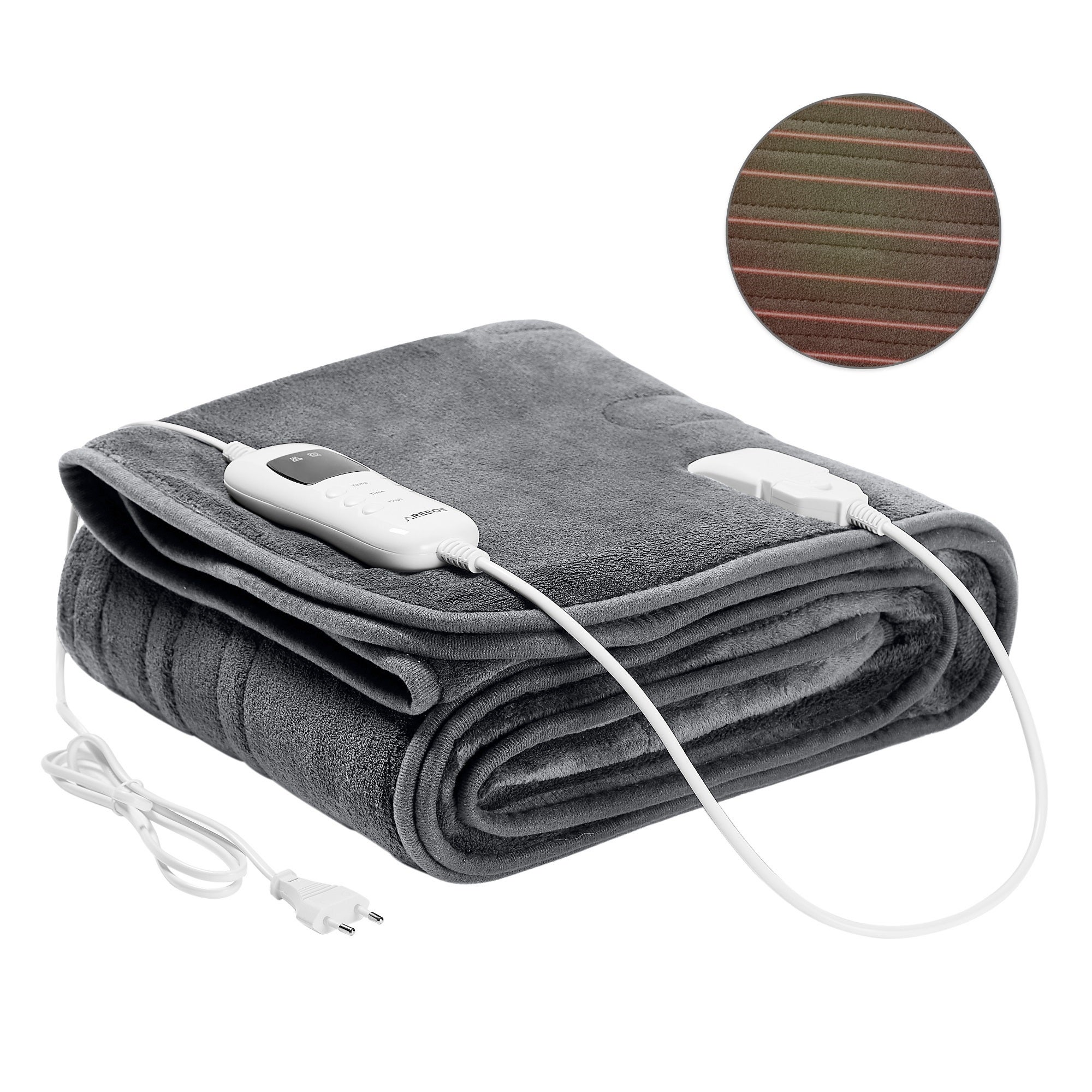 Arebos Giacca Termica Con Batteria Gilet Termico Uomo Riscaldante