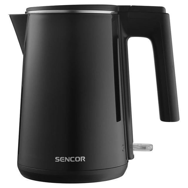 Elegancki Czajnik Elektryczny Sencor SWK 0156BK 1Litr 1500W STIX 360 Czarny